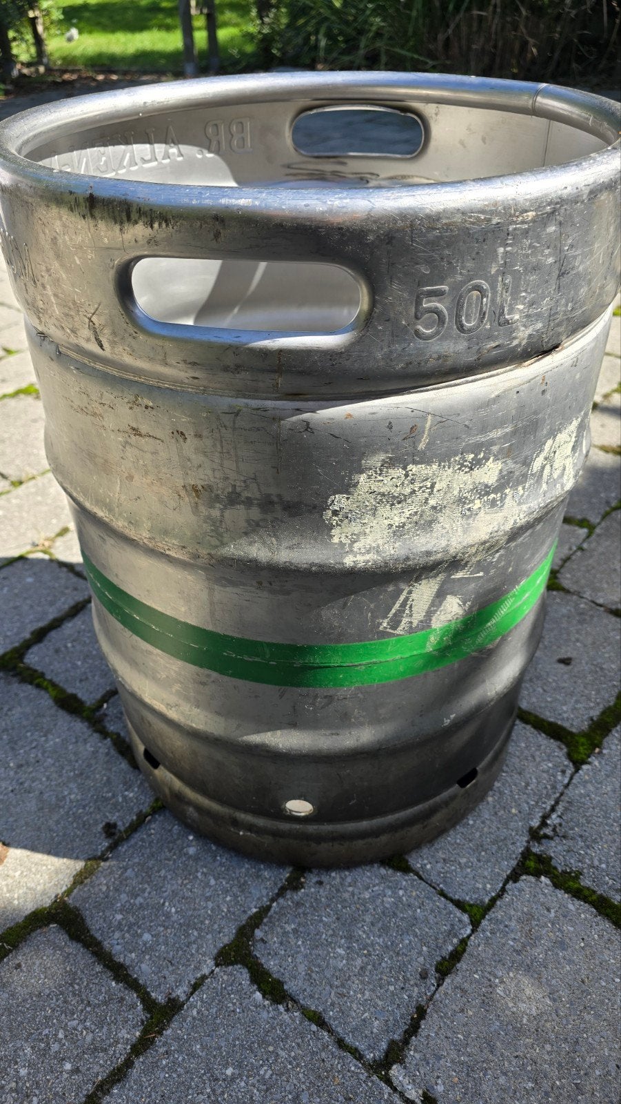 biervat brouwvat kookketel 50 liter opengeslepen, Ophalen, Gebruikt