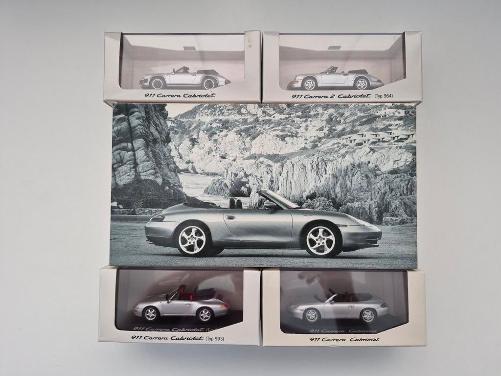Kit cabriolet Minichamps/Schuco 1/43 Porsche 911 WAP020SET02, Enlèvement ou Envoi, Comme neuf, Voiture, MiniChamps