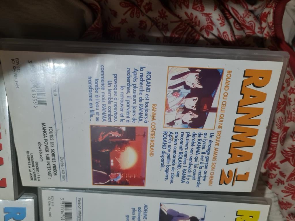 Manga vhs  fr, Ophalen of Verzenden
