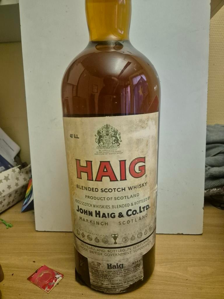 HAIG whiskyfles van 4,54 liter, Verzamelen