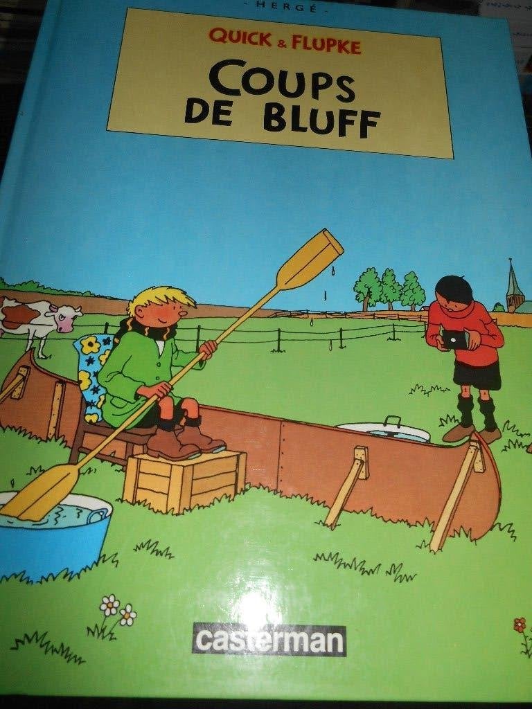Quick & Flupke " Coups de bluff" eo de 1990, Enlèvement ou Envoi