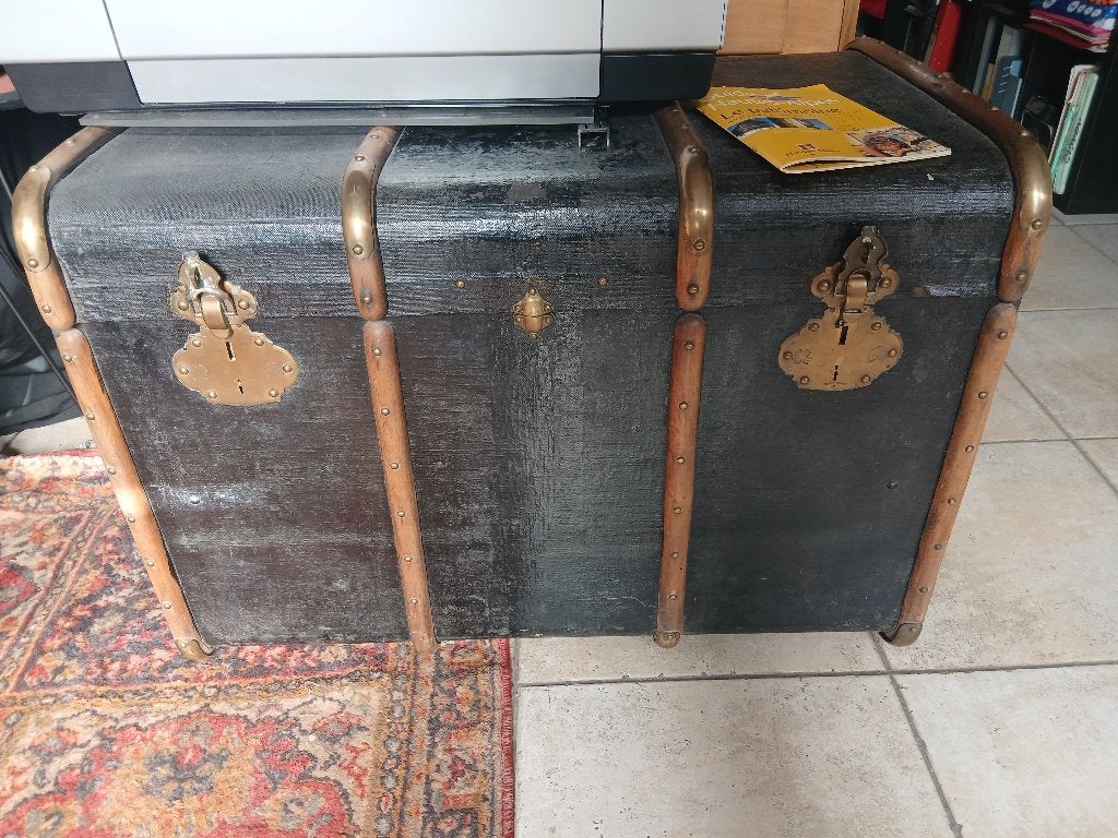 malle en bois, Antiquités & Art, Enlèvement