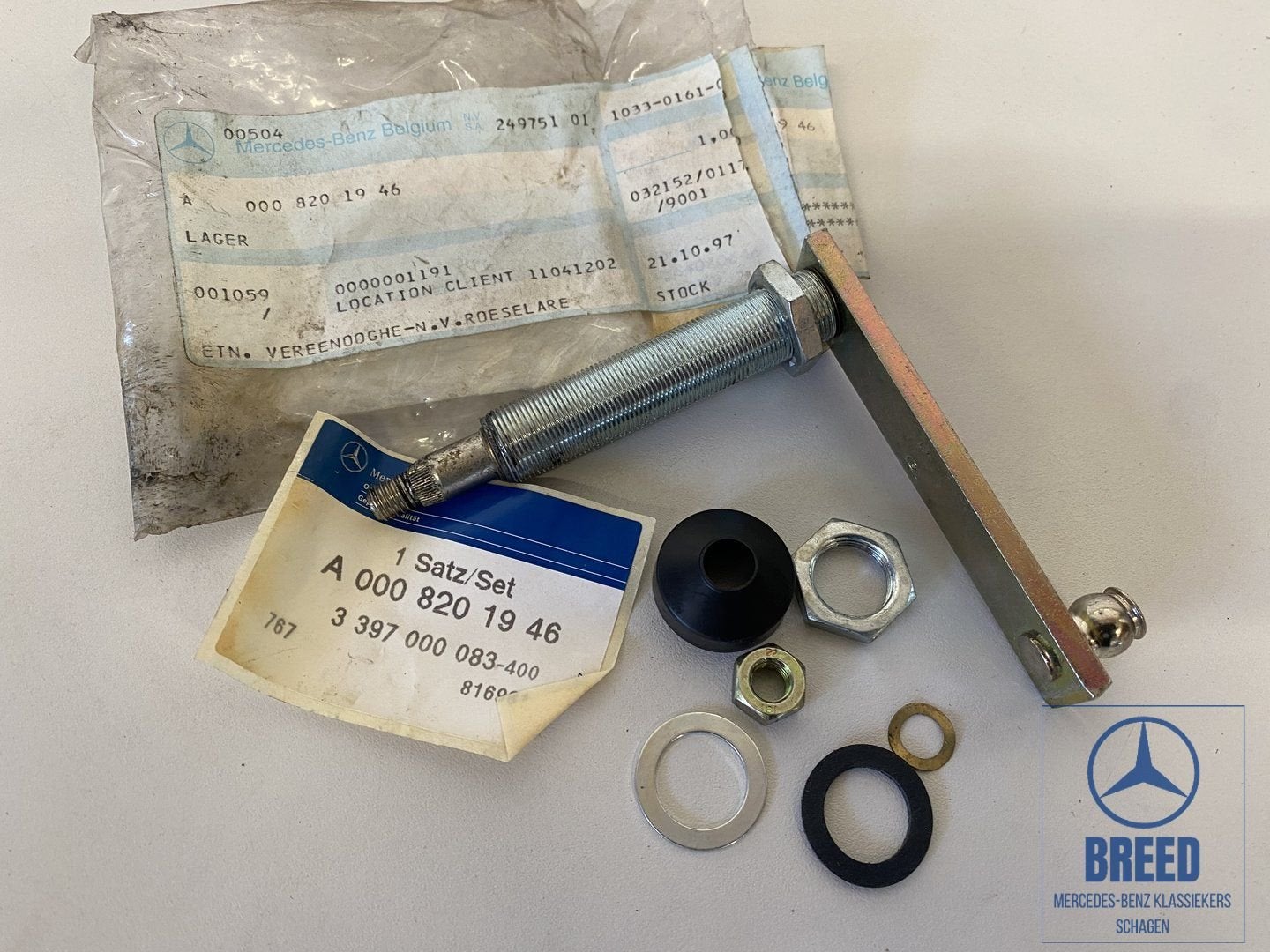 NOS wisserlager links voor Mercedes-Benz W601 W602 W611 T1 T, Auto-onderdelen, -, Nieuw, Ophalen of Verzenden, -