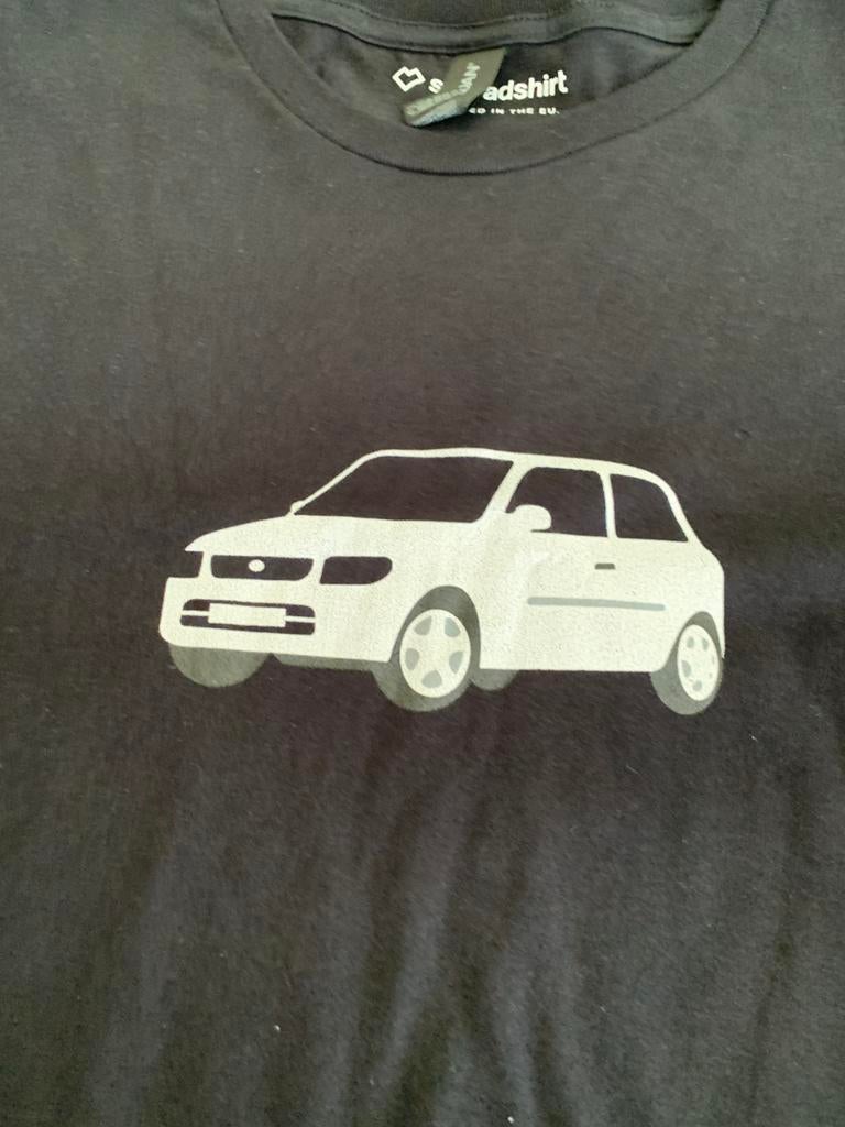 Daihatsu Cuore t-shirt - maat XXL, Kleding | Heren, T-shirts, Ophalen of Verzenden, Nieuw, Overige maten, Zwart