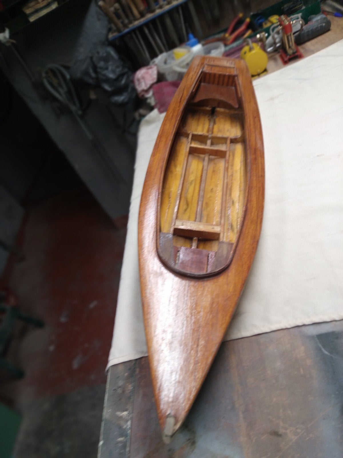 bateau bois, Enlèvement