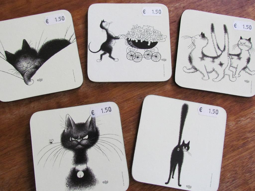 Tampons en forme de chat pour verres ou mugs, Enlèvement ou Envoi, Neuf, Verre ou Tasse