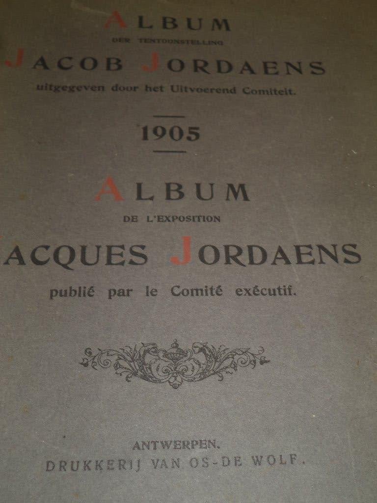 antieke boeken ANTWERPEN 1905 JORDAENS & 1932 OLV Kathedraal, Ophalen of Verzenden