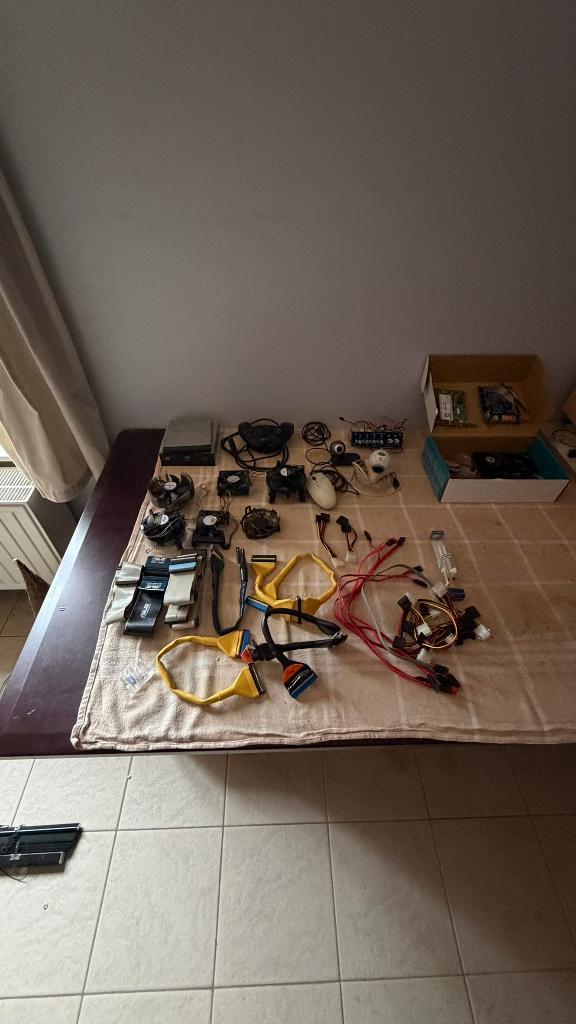 Verschillende onderdelen pc, Ophalen, Gebruikt