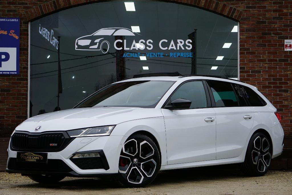 Skoda Octavia SW RS 2.0 TFSI 245CV COCKPIT DSG PANO, Autos, Skoda, Achat, Euro 6, Entreprise, Carnet d'entretien