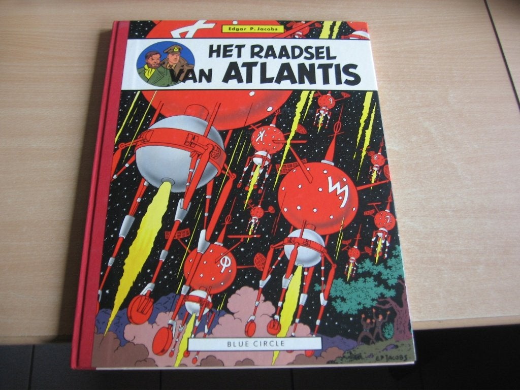 Blake & Mortimer:Het raadsel v Atlantis - Luxe groot formaat, Enlèvement ou Envoi, Edgar P. Jacobs, Une BD, Utilisé
