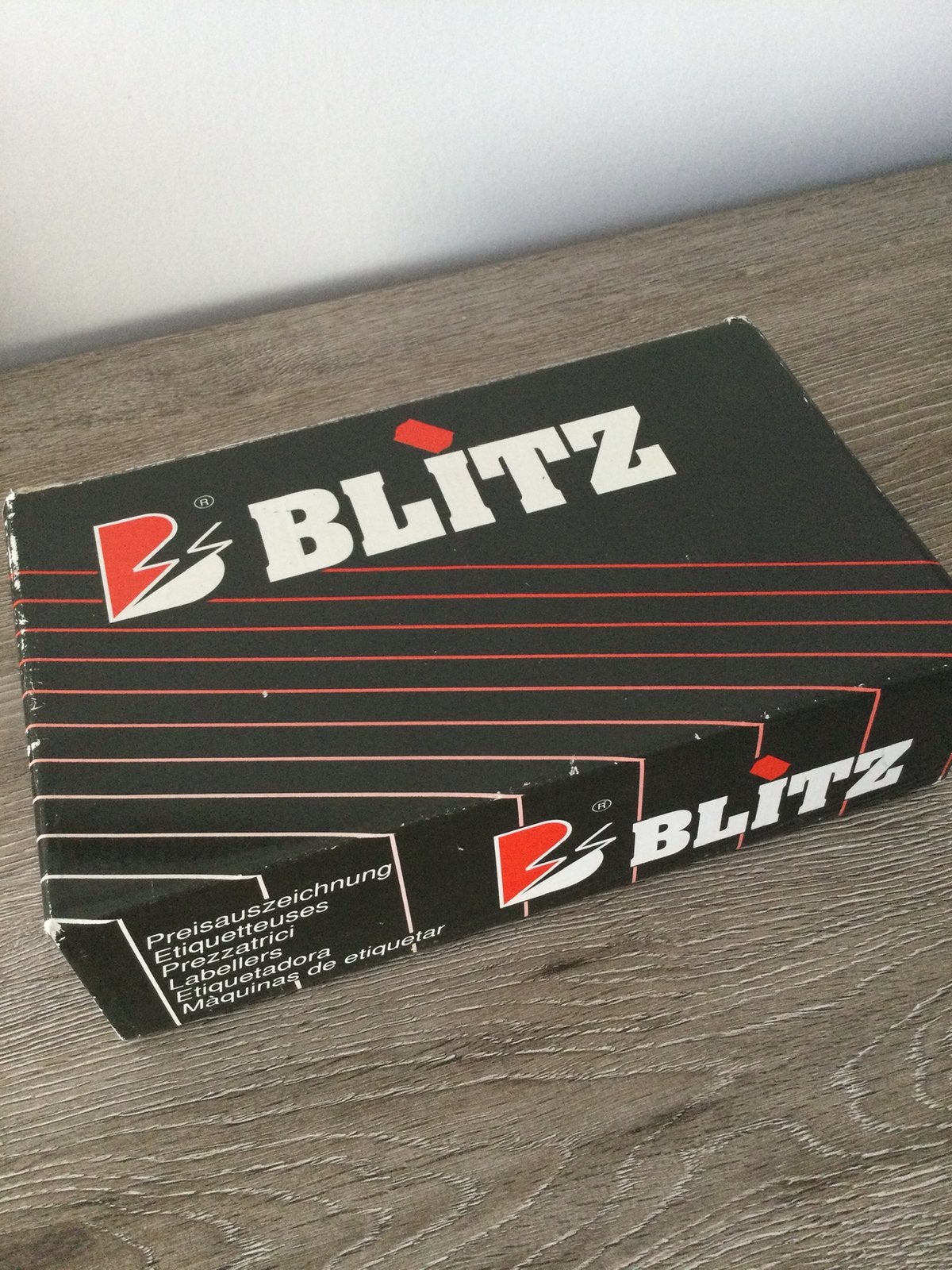 Blitz prijstang, Ophalen