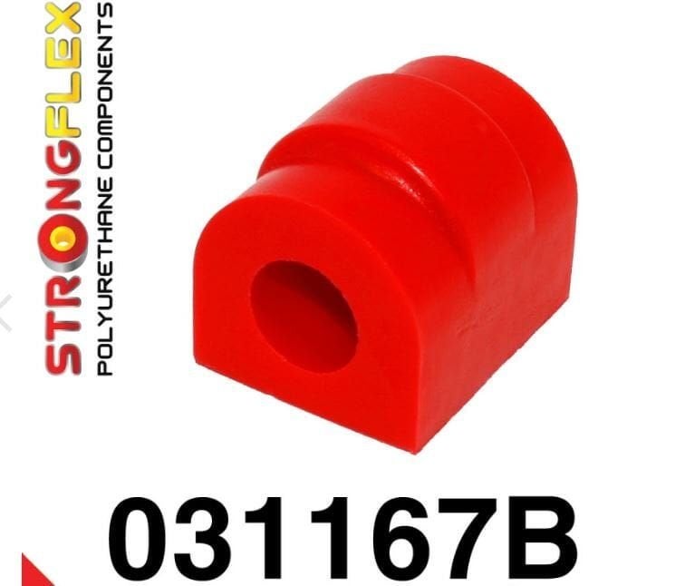 Strongflex stabilisatie rubber set achterzijde 24MM Rood BMW, Neuf, -, -, -
