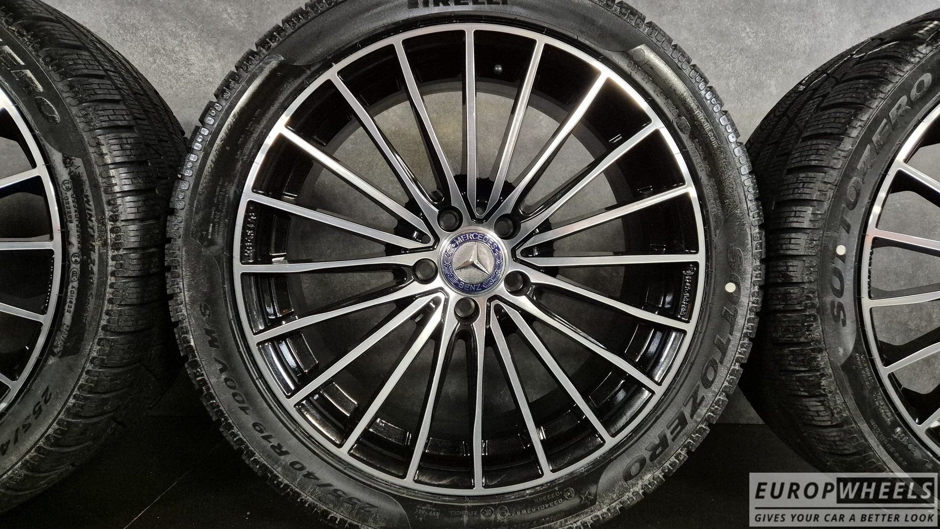 19 inch Mercedes velgen Vito Viano W639 W447 winterbanden, Auto-onderdelen, Banden en Velgen, 19 inch, Gebruikt, 255 mm, -