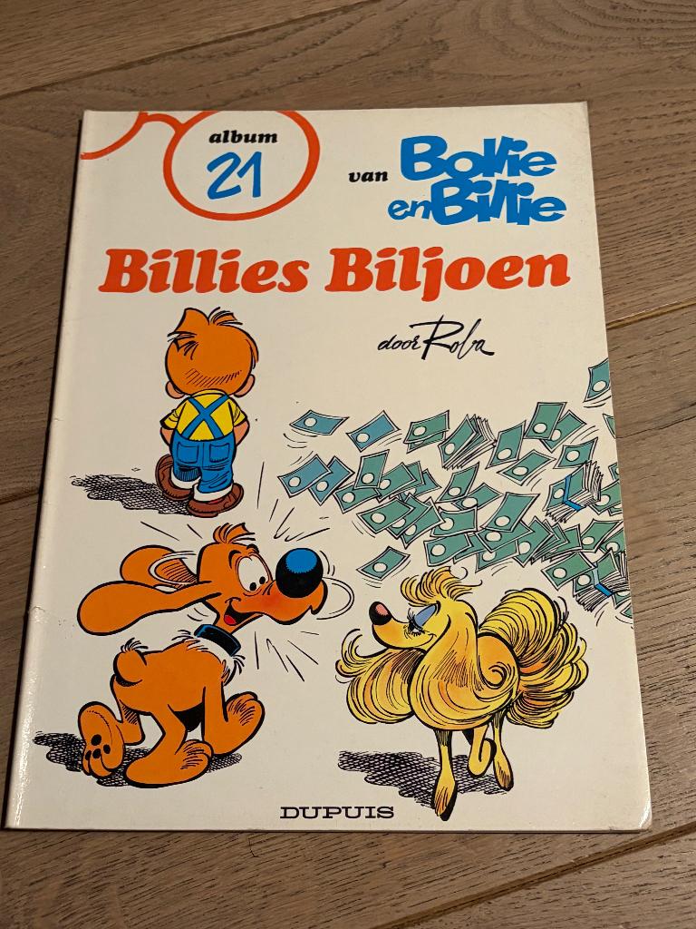 Bollie en Billie - 21 - Billies biljoen, Eén stripboek, Ophalen of Verzenden, Gelezen
