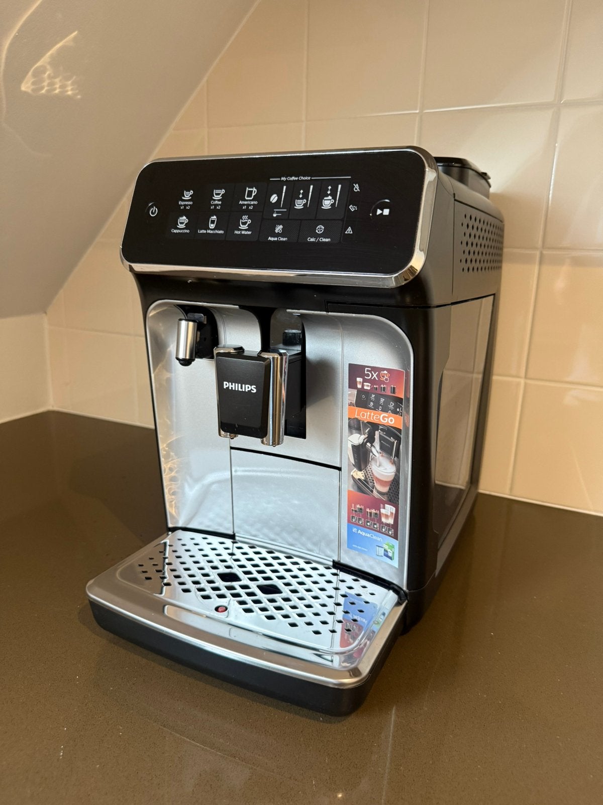 Philips LatteGo 3200, Electroménager, Cafetières, Enlèvement, Comme neuf, Machine à espresso, Café en grains