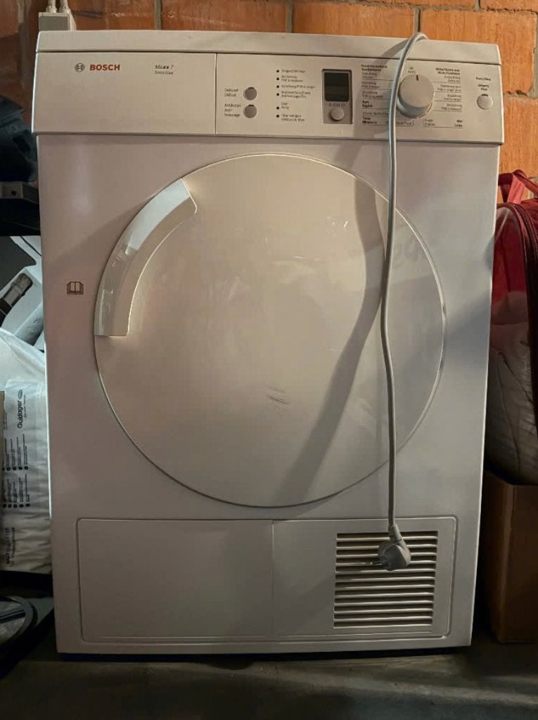 Droogkast Bosch, Elektronische apparatuur, Droogkasten, Ophalen, 6 tot 8 kg, Gebruikt, Luchtafvoer
