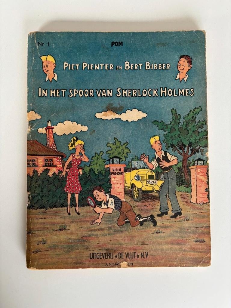 Pienter en Bibber deel 1 eerste herdruk, Boeken, Ophalen