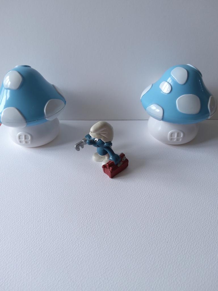 Loodgieter Smurf, Ophalen of Verzenden, Gebruikt, Poppetje, Figuurtje of Knuffel