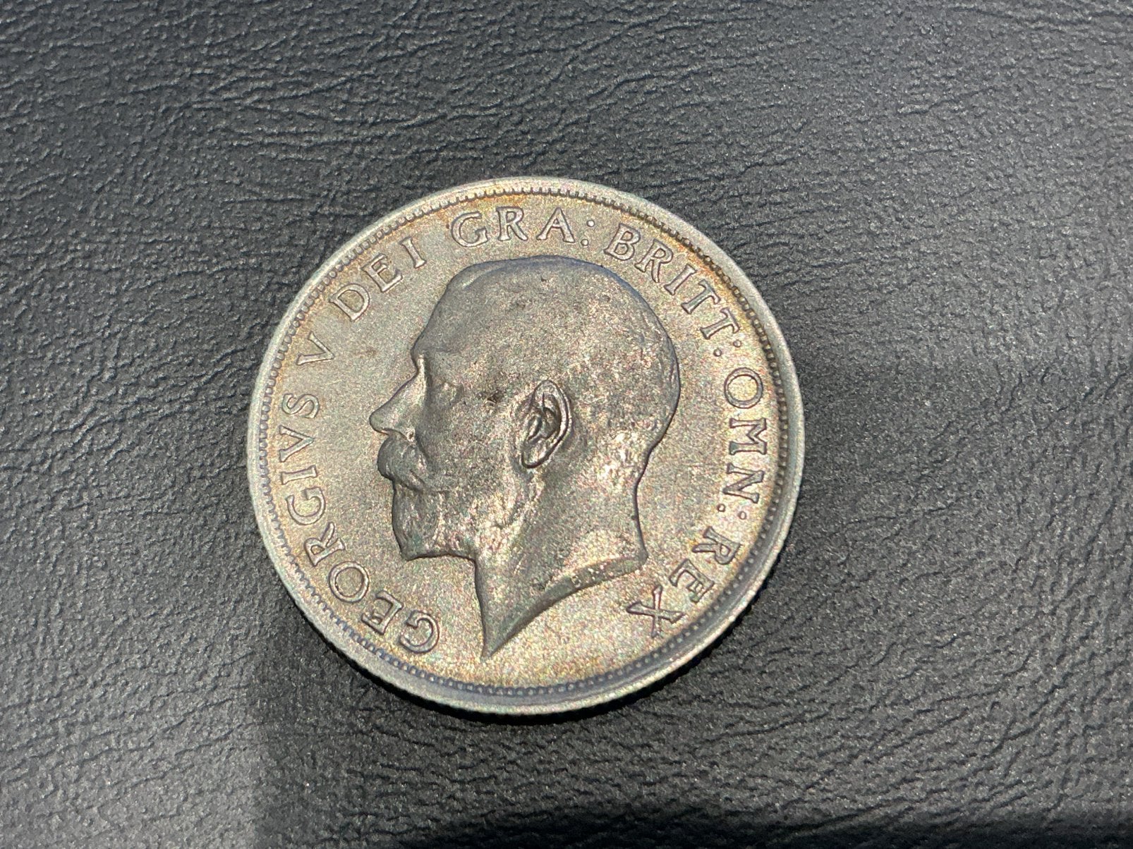 Royaume-Uni 1 shilling 1915 très bel argent, Enlèvement ou Envoi