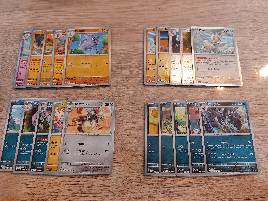 Pack de cartes Pokémon (20 cartes brillantes, pochette), Enlèvement ou Envoi, Neuf, Plusieurs cartes, Foil