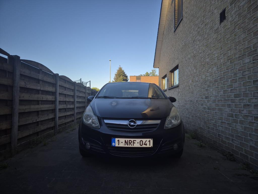 Opel Corsa 1.2l Diesel, Auto's, Opel, Particulier, Corsa, Diesel, Euro 4, 5 deurs, Handgeschakeld, Zwart, Zwart, Stof