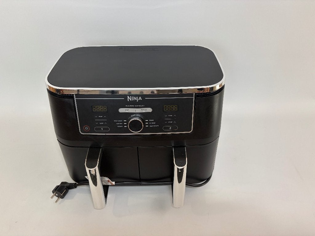Ninja Dubbele Airfryer XXL - 9.5 Liter - 2020 Model AF400EU, Ophalen of Verzenden, Gebruikt, Airfryer XXL, 1500 gram of meer