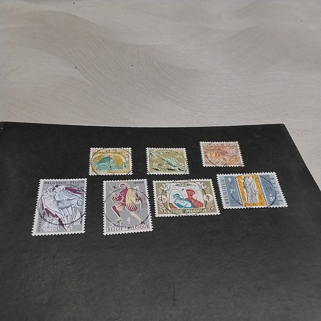 BELGIE 1114/1120 gestempeld met cote 10,50 €, Ophalen of Verzenden, Gestempeld