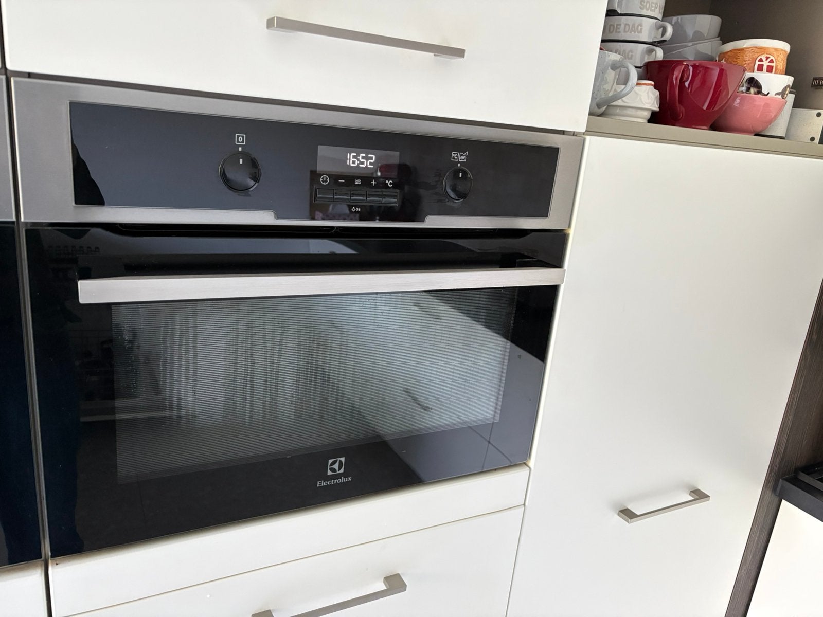 Combi oven/microgolf electrolux, Elektronische apparatuur, Ophalen, Gebruikt, Combi-oven, 45 tot 50 cm