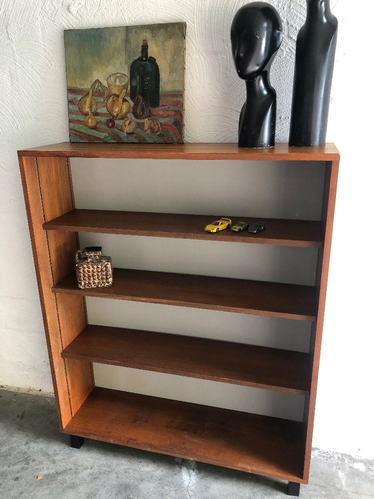 Leuk vintage retro kastje boekenkastje opbergkast MDK, Ophalen, Gebruikt, Met plank(en)