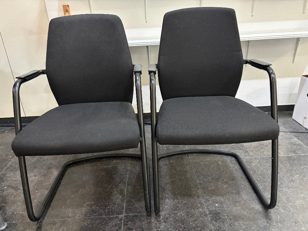 Chaises, par exemple pour les salles d'attente, Maison & Meubles, Comme neuf, Deux, Enlèvement, Tissus
