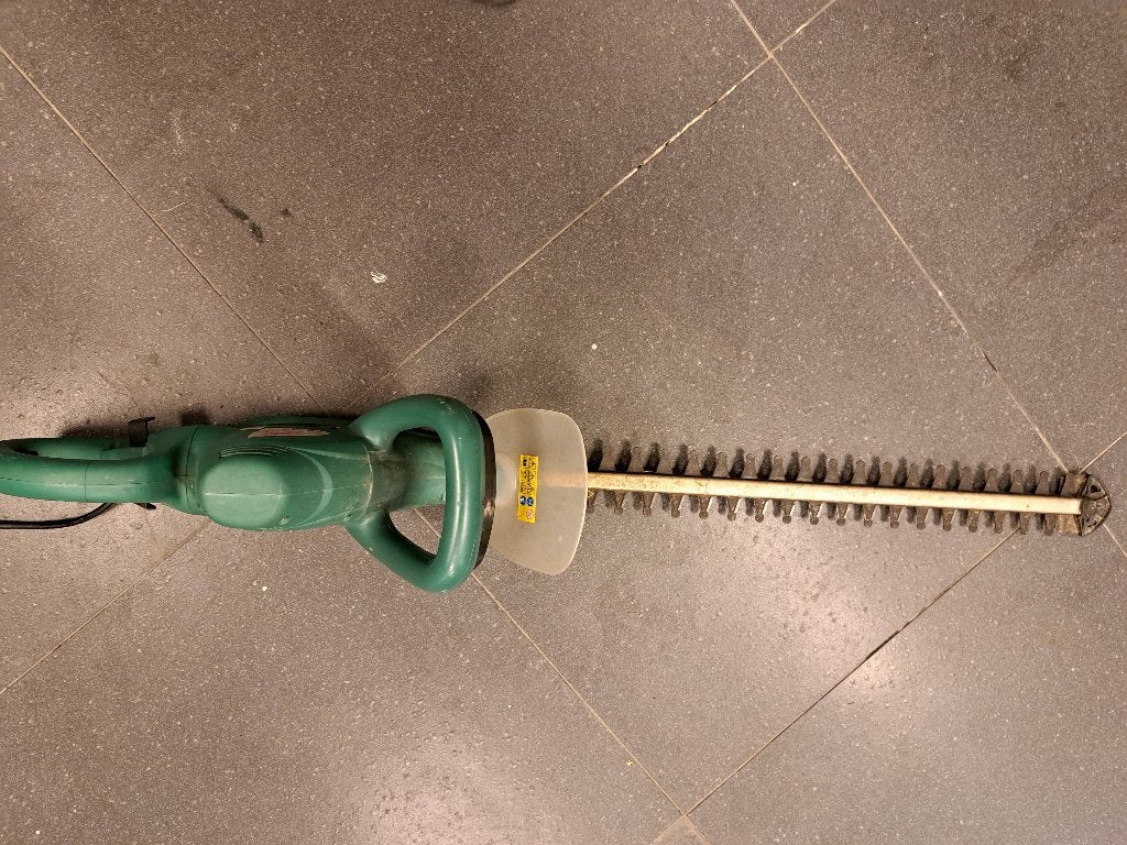 Heggenschaar topkraft, Jardin & Terrasse, Enlèvement, Utilisé, Électrique, Top craft