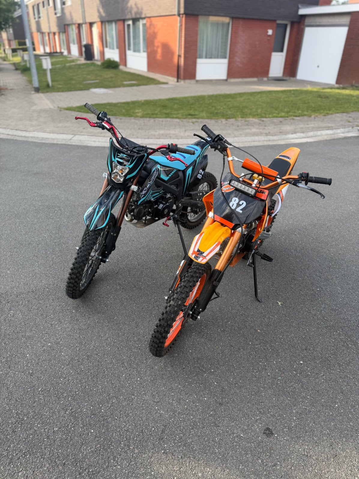Pitbike’s te koop, Ophalen, Zo goed als nieuw