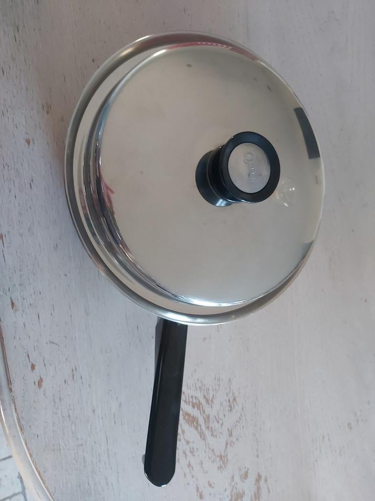 Kookpan met deksel te koop!, Ophalen