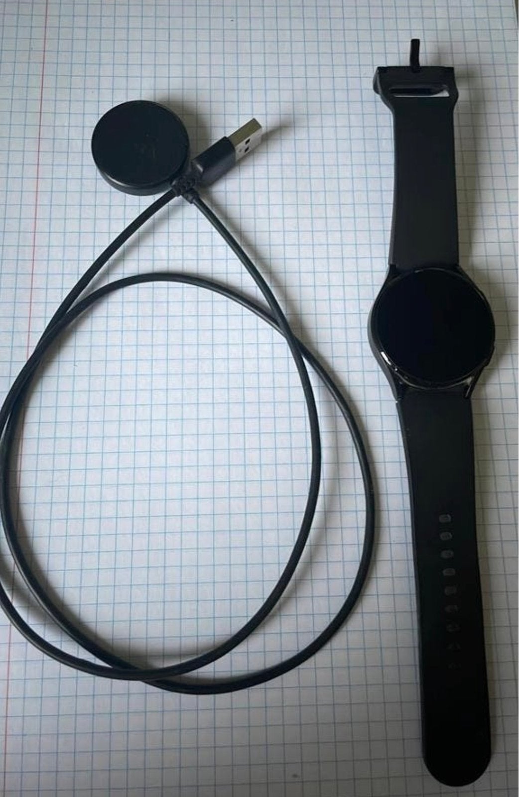 Montre Samsung Galaxy 4, Étanche, Comme neuf, Android, Noir