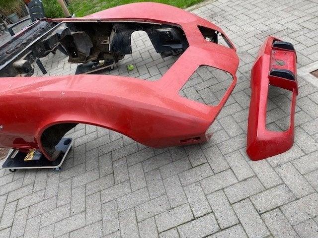 CORVETTE C3 VOORKOP, Enlèvement, Avant