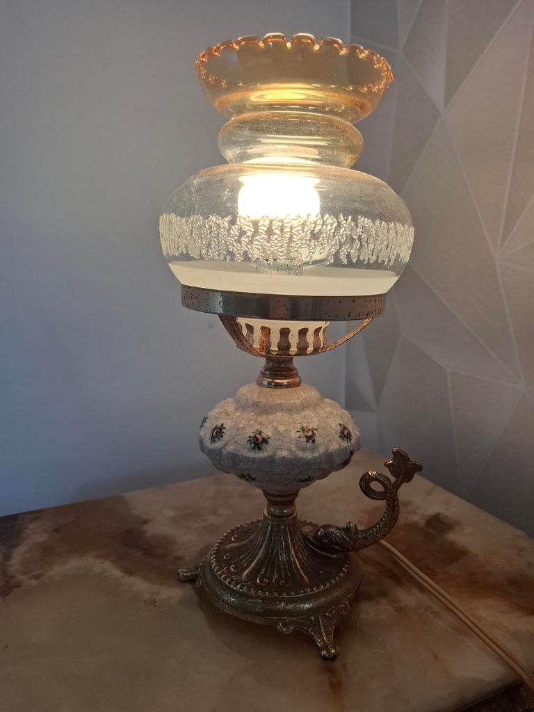 Tafellamp Vintage, Huis en Inrichting, Lampen | Tafellampen, Ophalen