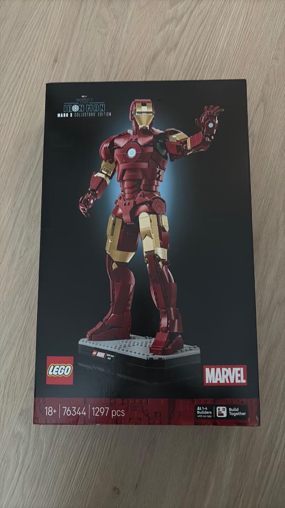 Lego Iron Man Mark 3 Collectors Edition 76344 ( nieuw ), Marvel, Lego, Nieuw, Ophalen of Verzenden