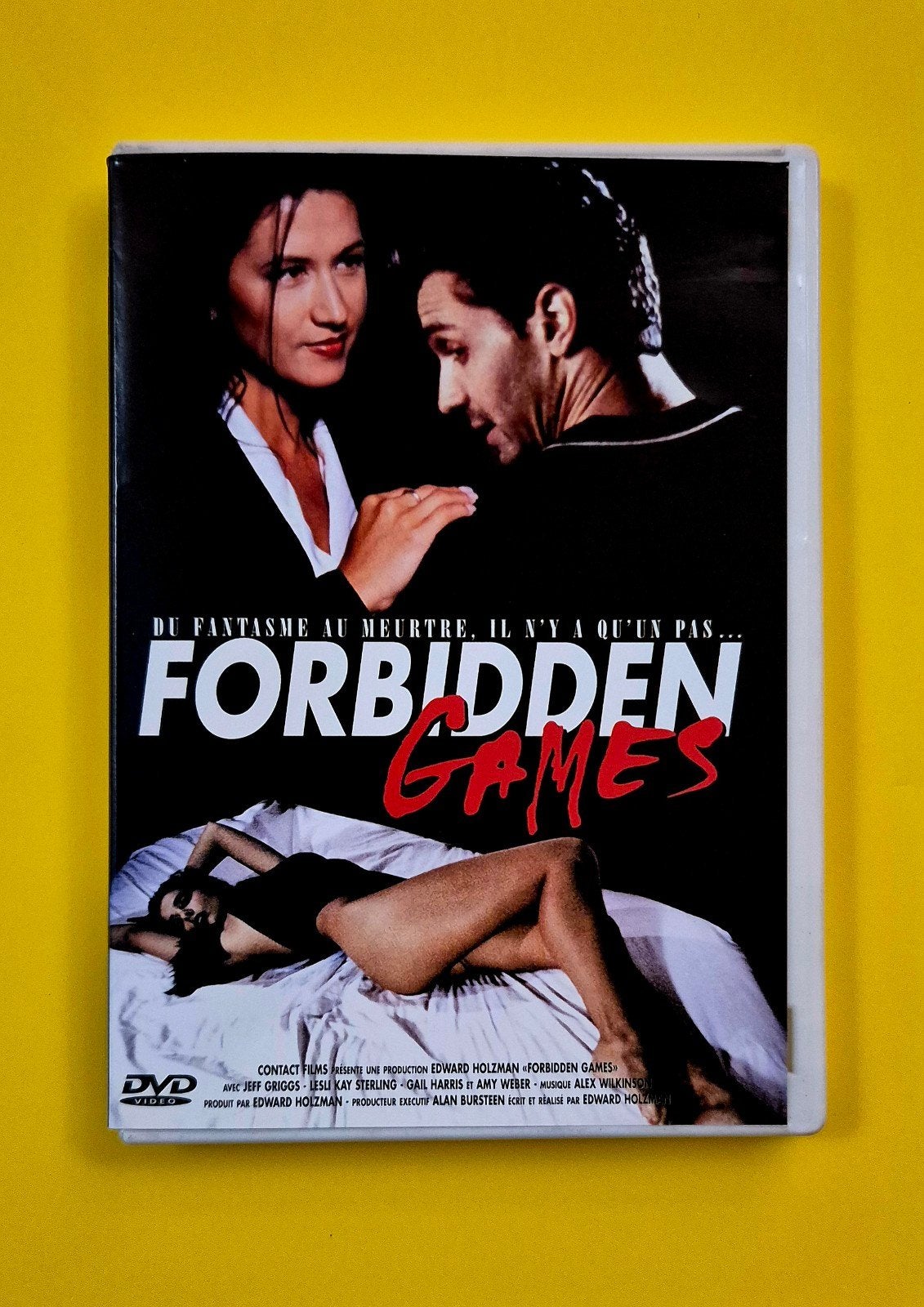 DVD 📀 Forbidden games - Thriller Erotique V, Vanaf 16 jaar, Ophalen of Verzenden, Zo goed als nieuw, Overige genres