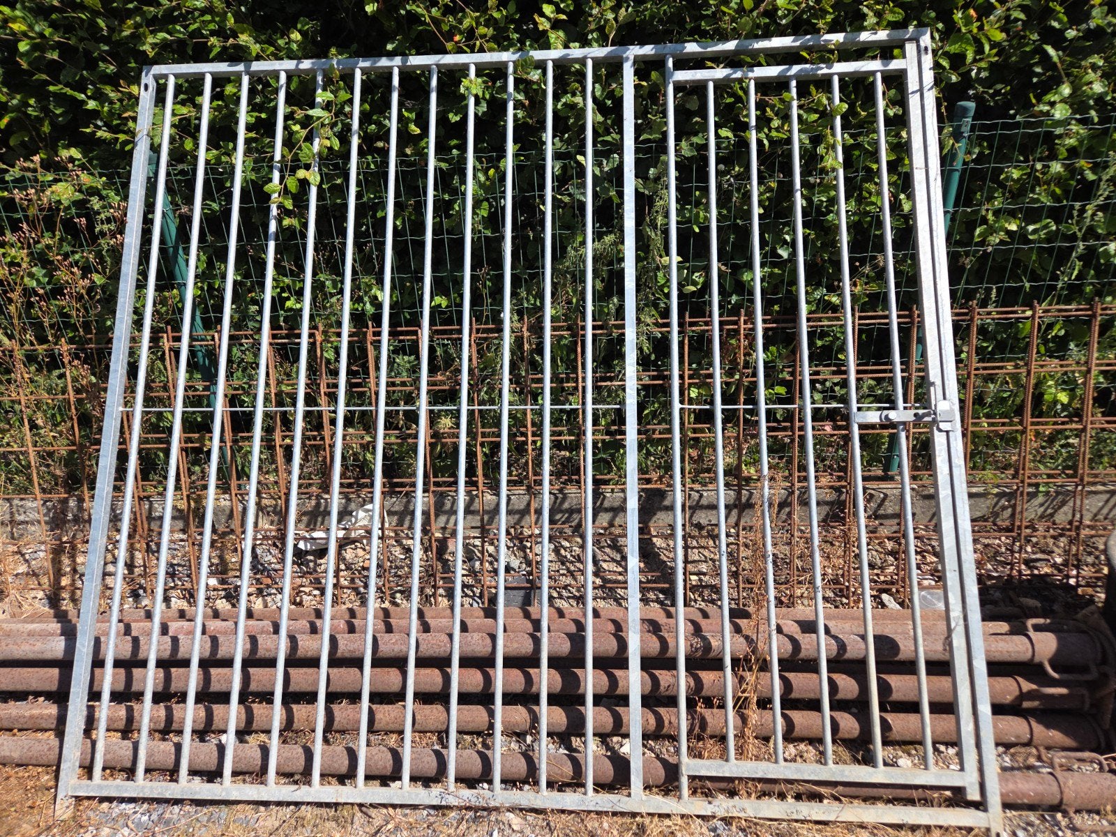 1 paneel hondenren 180x200 met deur, Ophalen