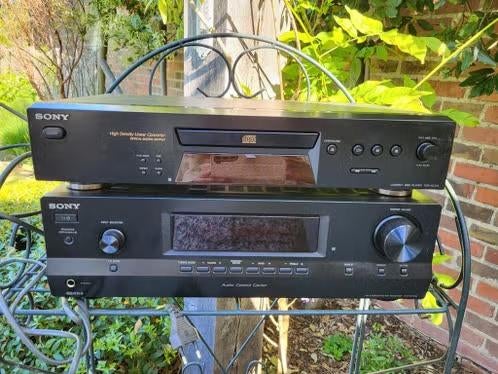 Nette Sony Hifi Set: STR-DH130 Receiver + CDP-XE370 CD-Spele, Ophalen, Cd-speler, Sony