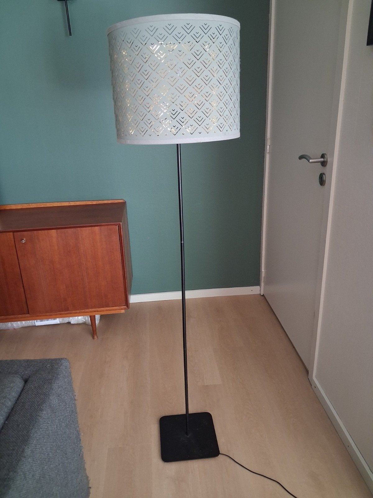Lampadaire IKEA environ 160 cm de haut, Ophalen, IKEA, 150 tot 200 cm, Textiel