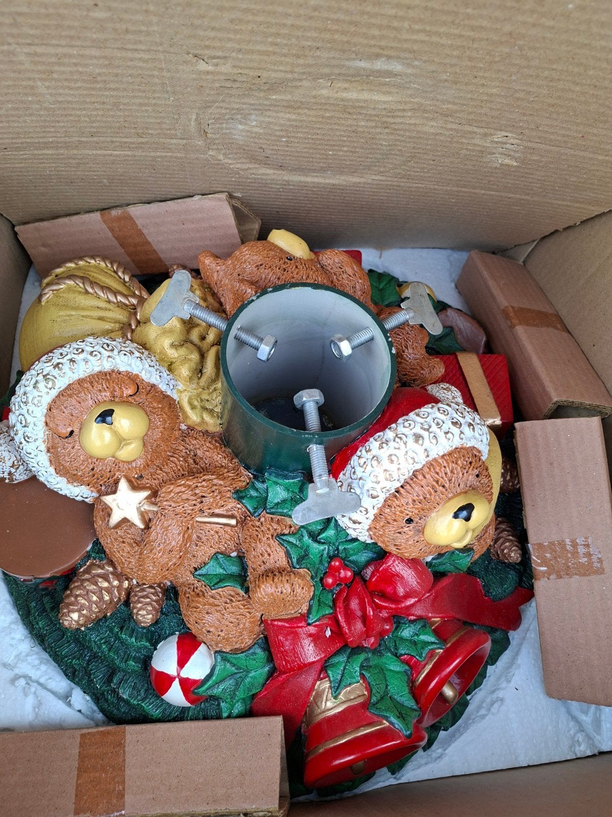 Kerstboomhouder, Diversen, Ophalen