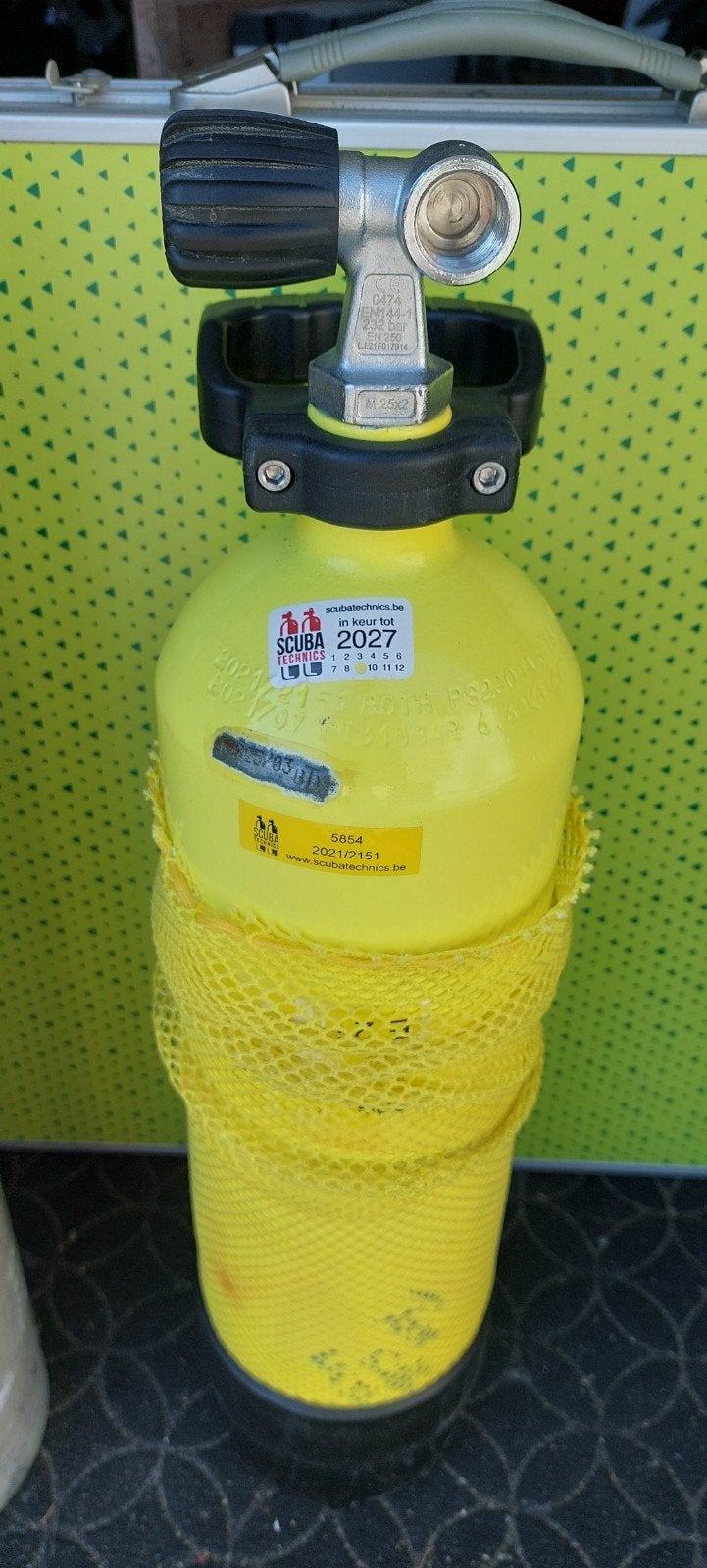 Duikfles 6l staal, Watersport en Boten, Duiken, Ophalen, Duikfles