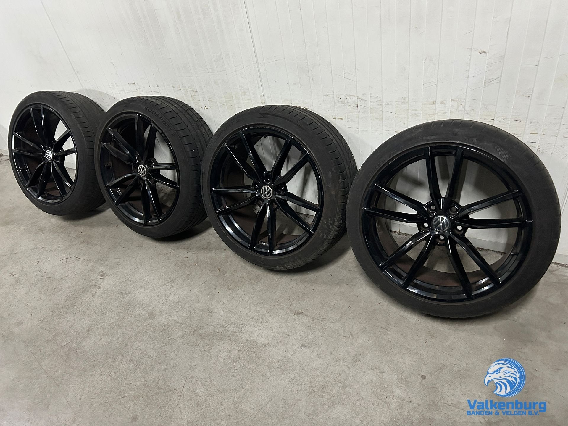 VW Caddy Passat 19 inch zwarte Pretoria look velgen 5x112 zo, Auto-onderdelen, 19 inch, Gebruikt, -, -