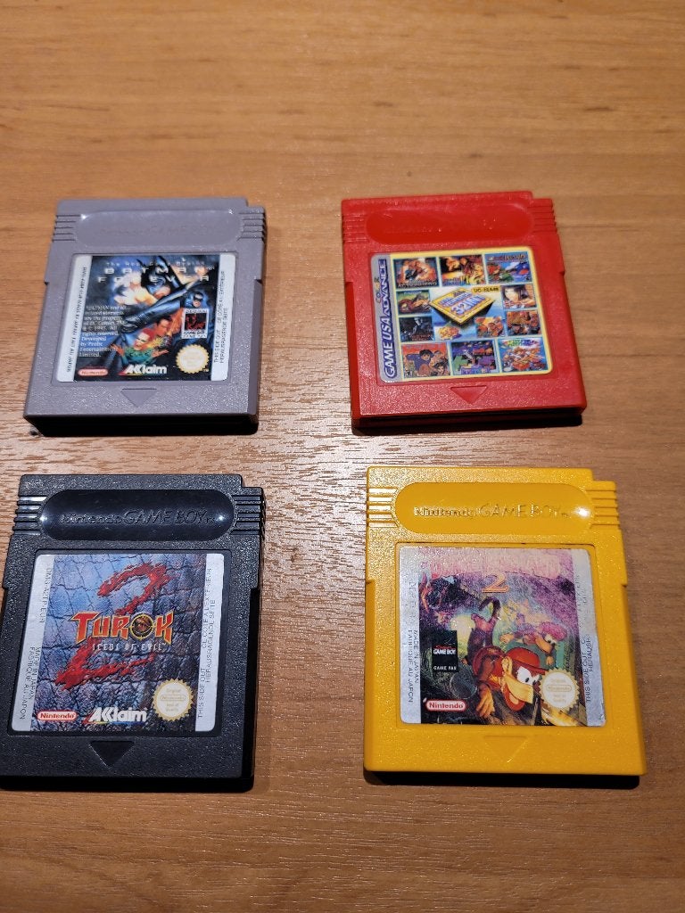 Jeux Game Boy rétro - Batman, Donkey Kong, Turok, 32en1, Consoles de jeu & Jeux vidéo, Jeux | Nintendo Game Boy, Utilisé, Enlèvement ou Envoi