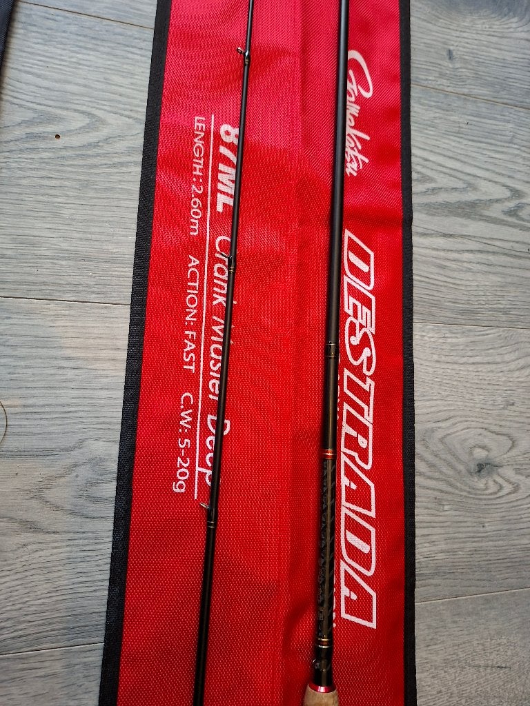 Gamakatsu crank master , plug hengel, Watersport en Boten, Ophalen, Gebruikt, Werphengel