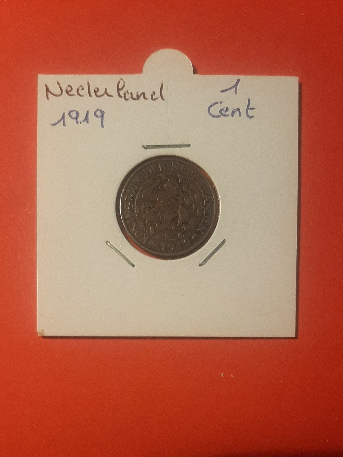 Nederland - 1 cent 1919

zie foto's

verzendkosten koper, Verzenden
