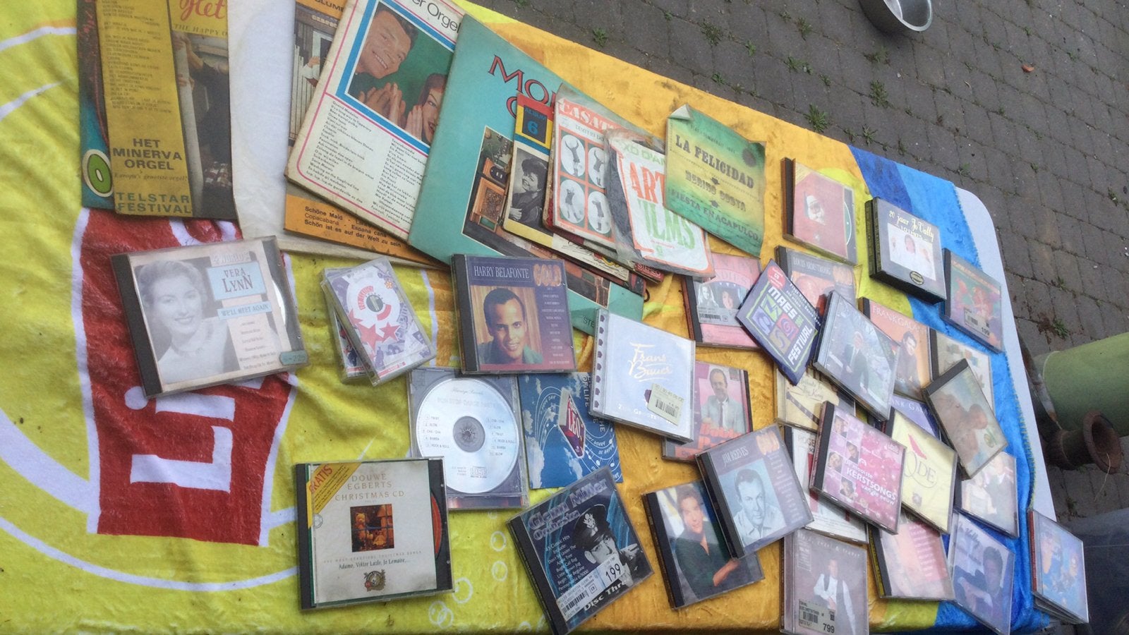 Diverse cd singels platen en cassette, CD & DVD, Vinyles | Compilations, Enlèvement ou Envoi, Utilisé