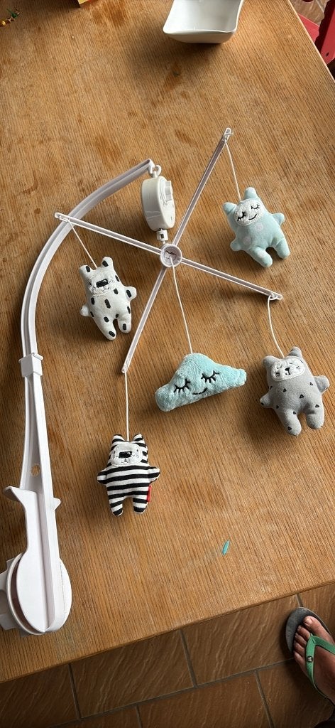 Muziekmobiel baby’s, Kinderen en Baby's, Ophalen, Gebruikt, Mobiel, Met geluid
