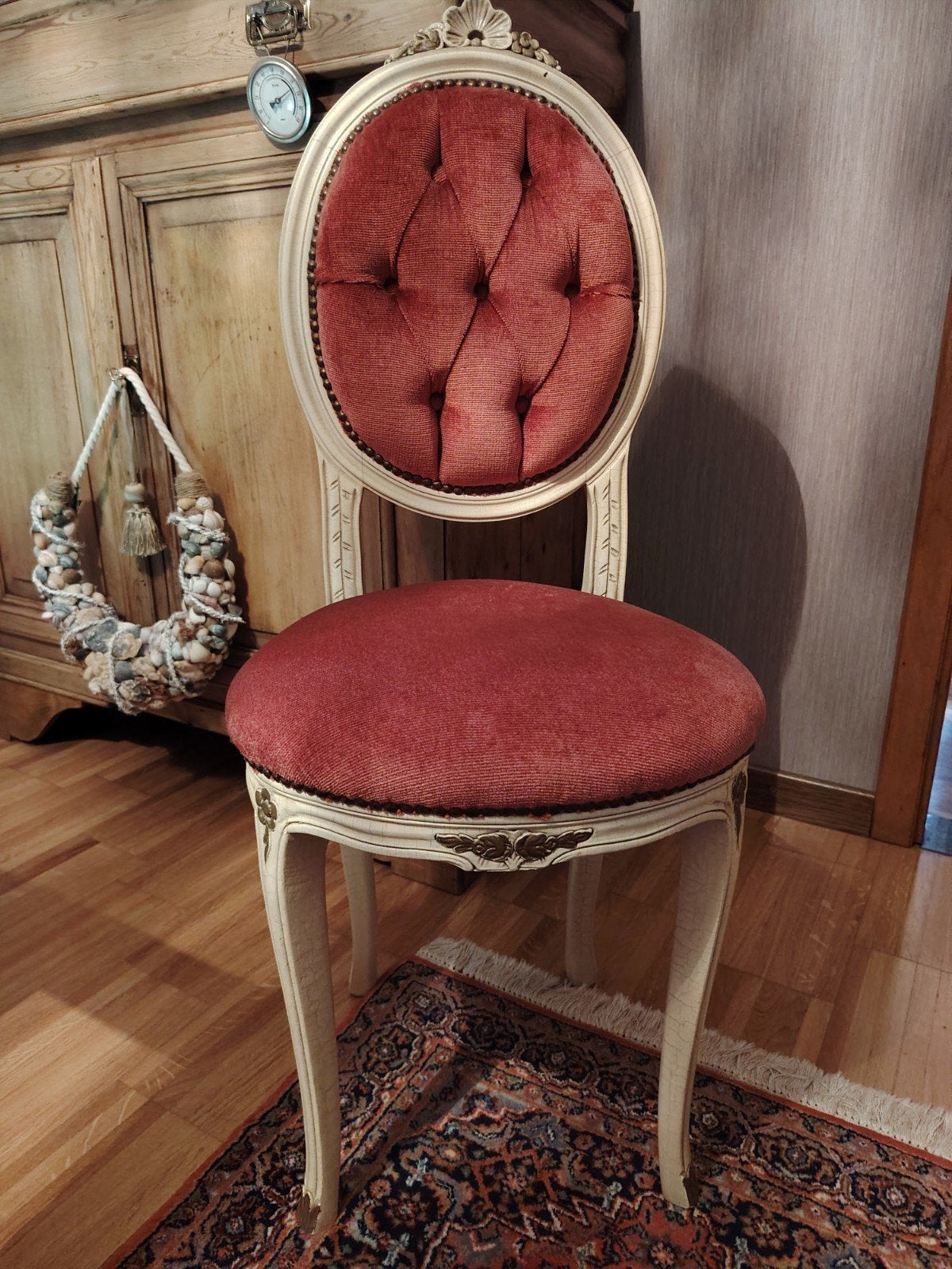 Klassieke medaillon stoel in Louis XVI-stijl (Perfecte staat, Ophalen
